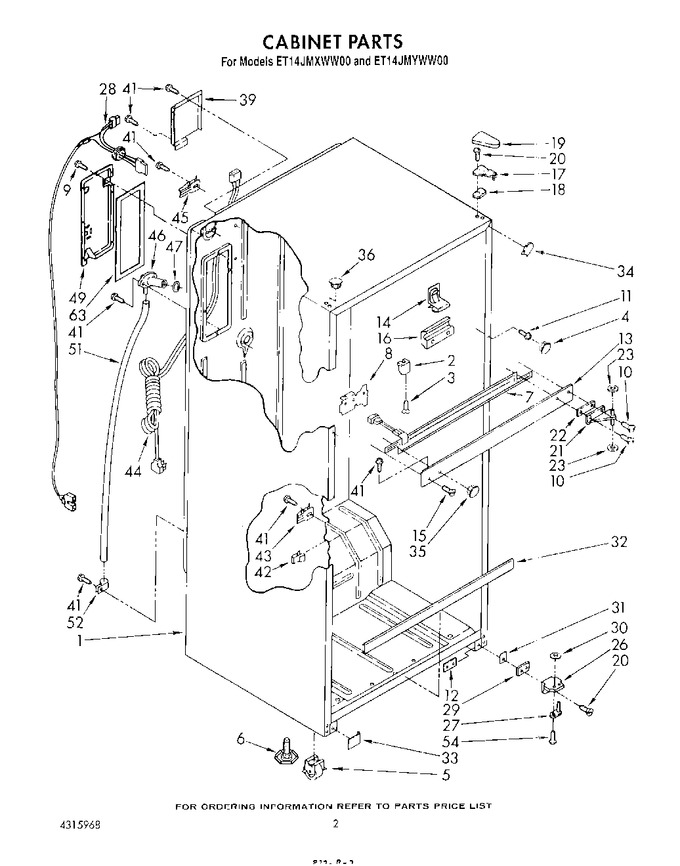 Diagram for ET14JMXWW00