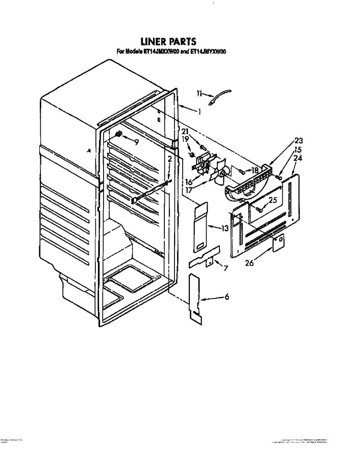 Diagram for ET14JMYXW00