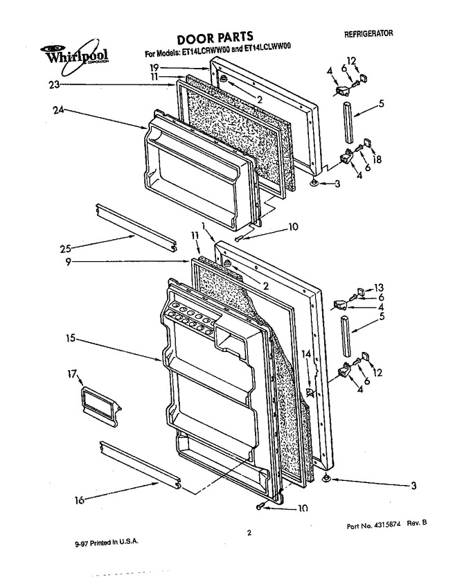 Diagram for ET14LCRWW00
