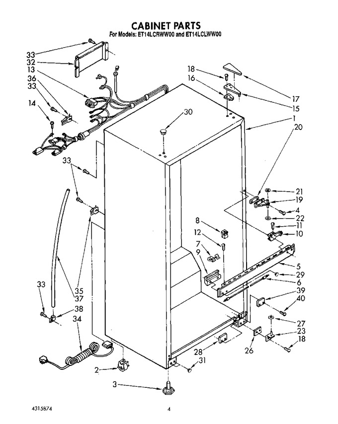 Diagram for ET14LCLWW00