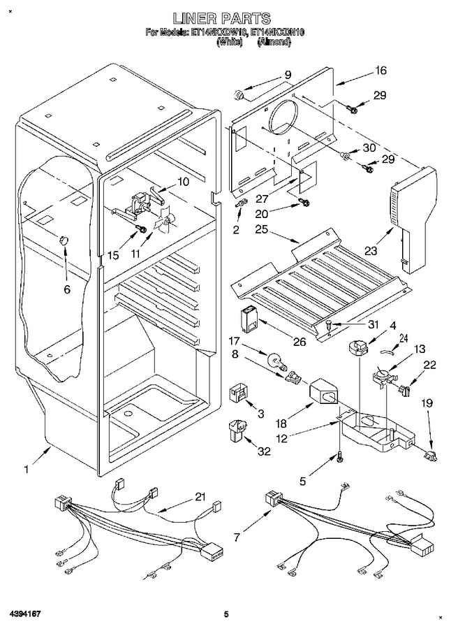 Diagram for ET14NKXDW10
