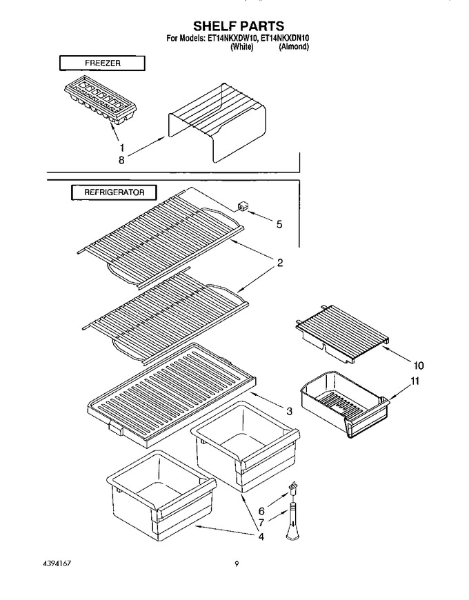 Diagram for ET14NKXDW10