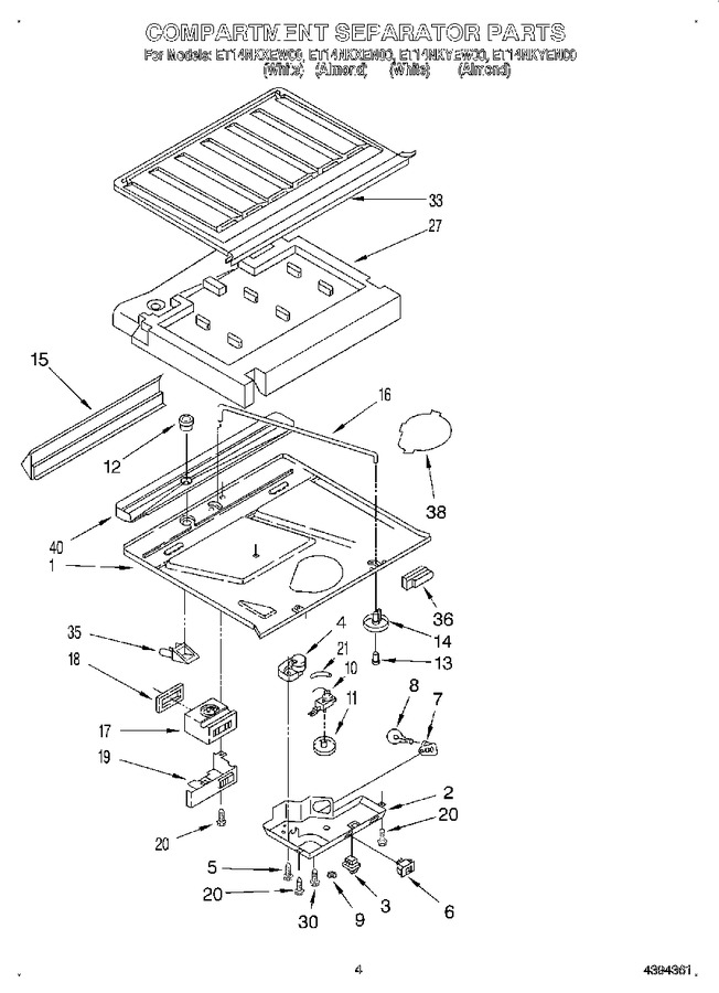 Diagram for ET14NKXEW00