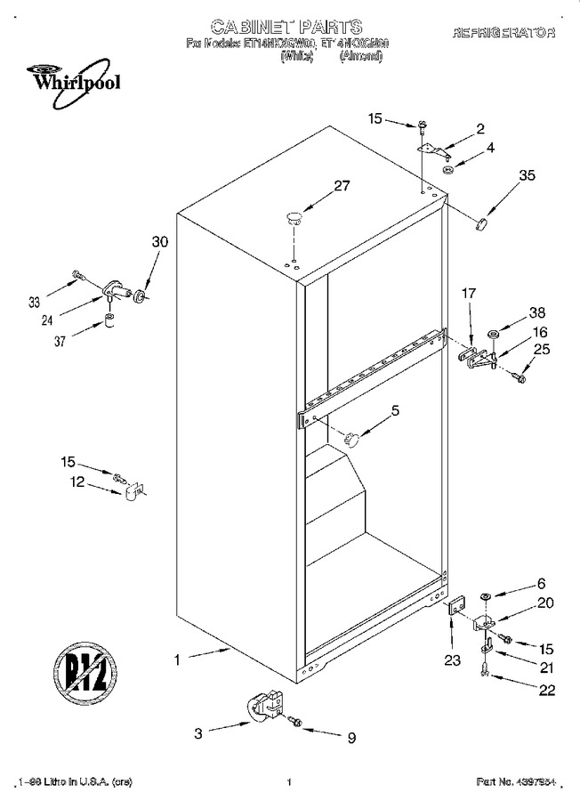 Diagram for ET14NKXGW00
