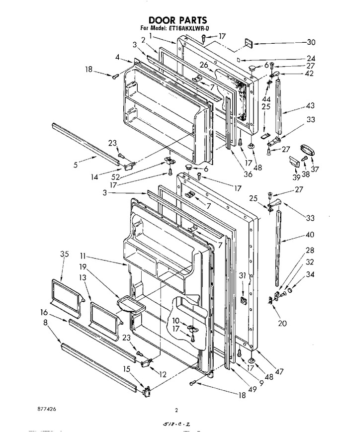 Diagram for ET16AKXLWR0