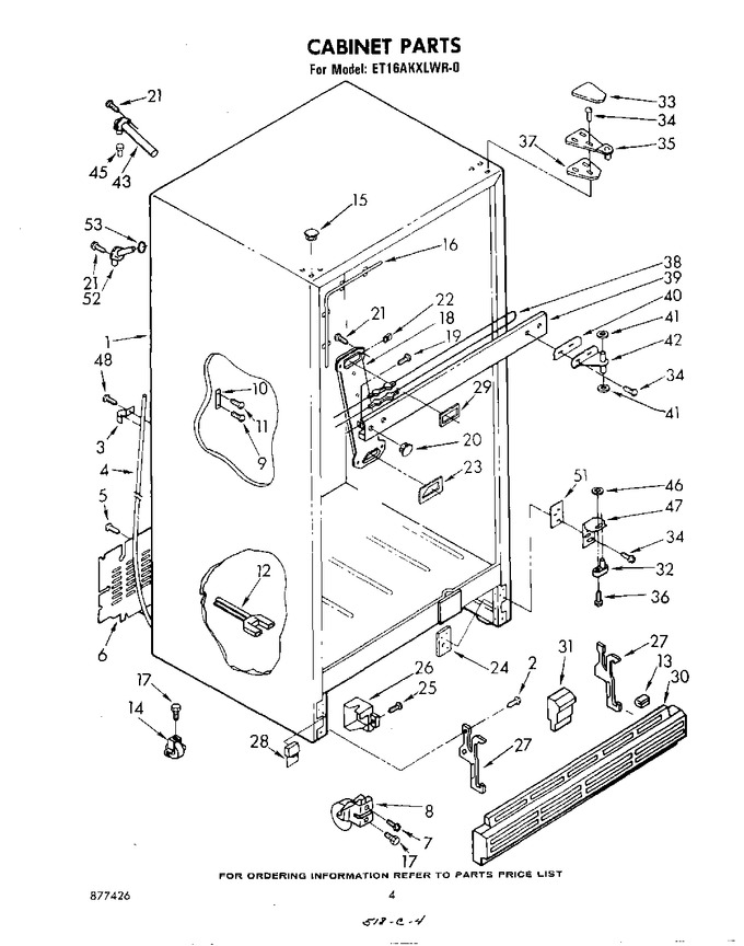 Diagram for ET16AKXLWR0