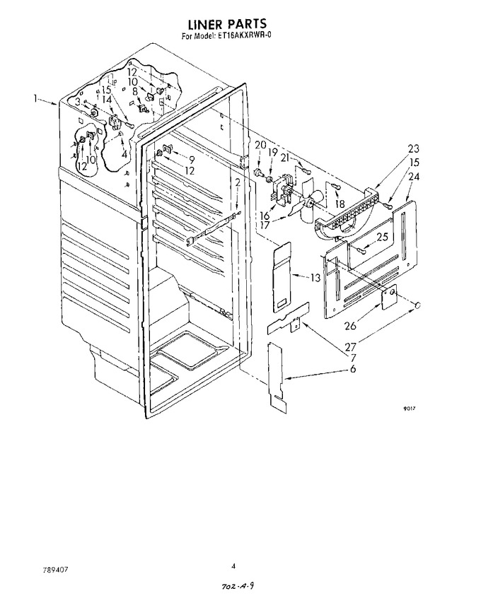 Diagram for ET16AKXRWR0