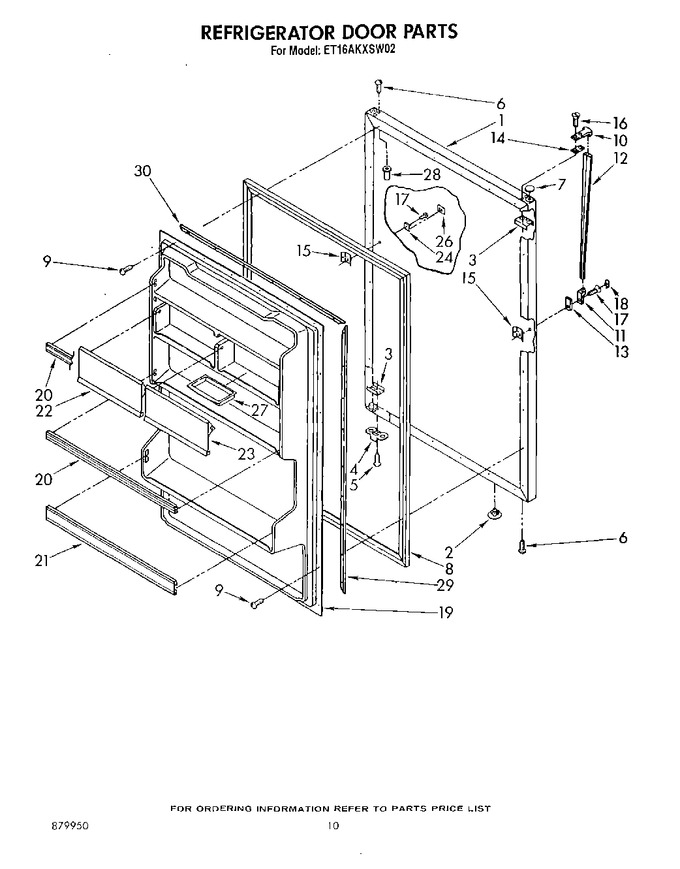 Diagram for ET16AKXSW02
