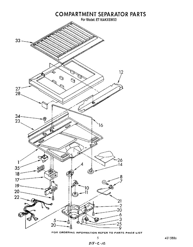 Diagram for ET16AKXSW03