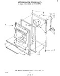 Diagram for 08 - Refrigerator Door , Parts Not Illus