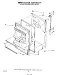 Diagram for 08 - Refrigerator Door , Lit/optional