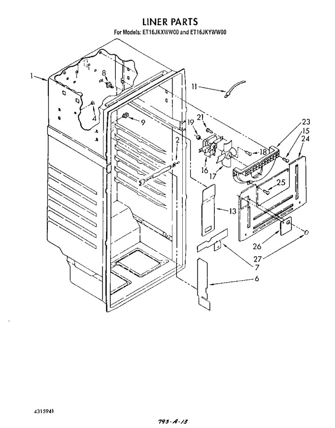 Diagram for ET16JKYWN00