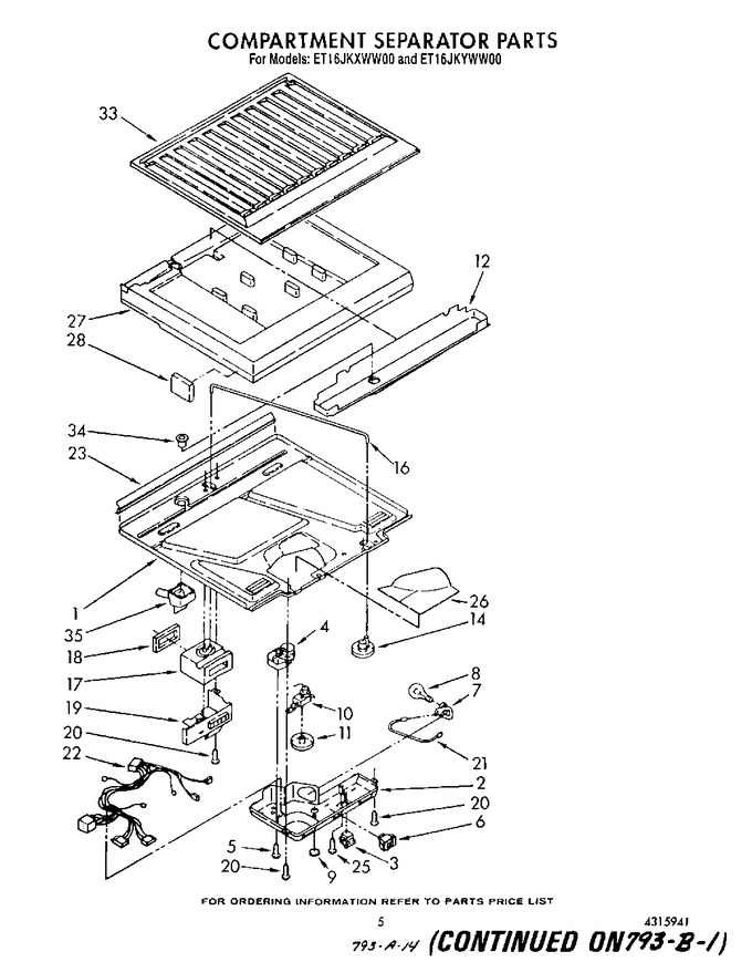 Diagram for ET16JKYWF00