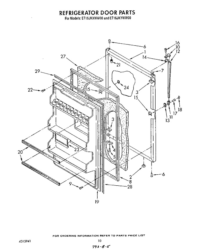 Diagram for ET16JKYWN00