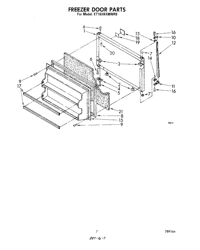 Diagram for ET16XKXMWR0