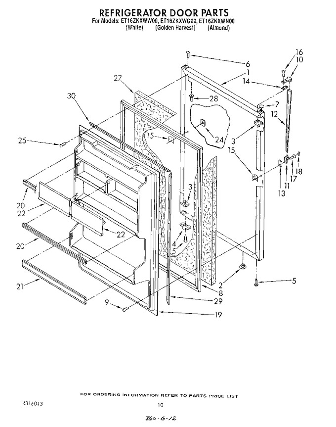 Diagram for ET16ZKXWG00