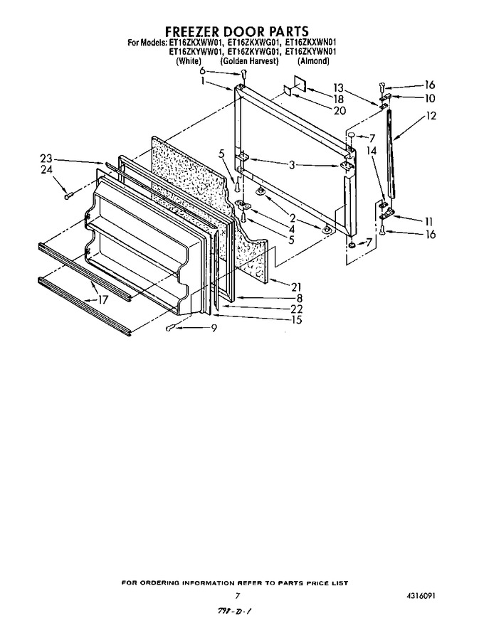 Diagram for ET16ZKXWG01