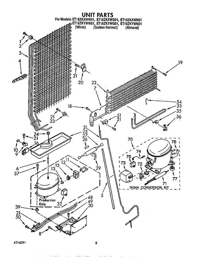 Diagram for ET16ZKXWG01