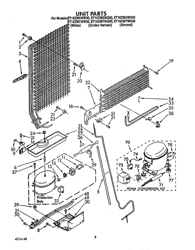 Diagram for ET16ZMYWW00