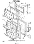 Diagram for 06 - Door , Parts Not Illustrated