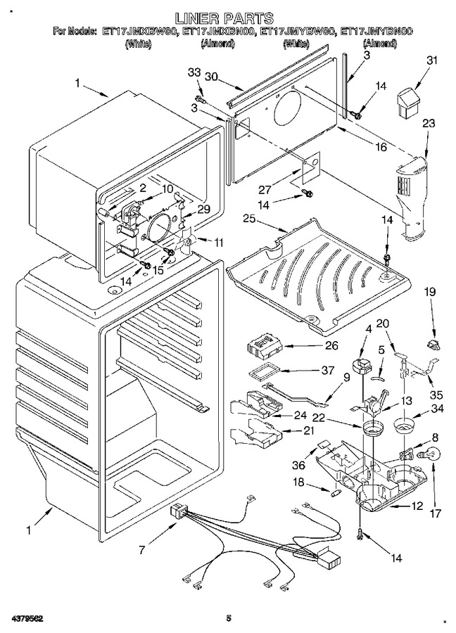 Diagram for ET17JMXBW00