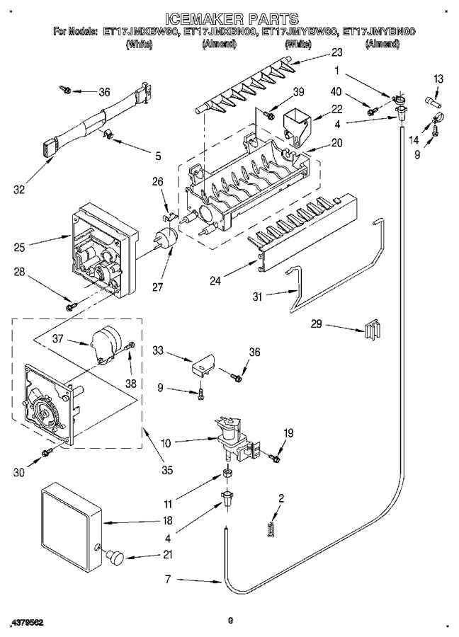 Diagram for ET17JMXBW00