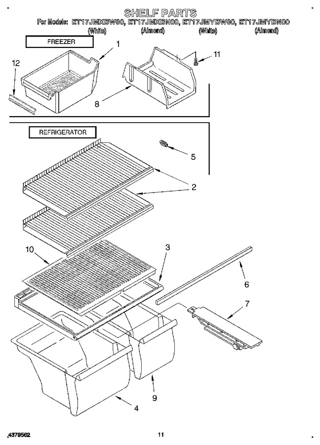 Diagram for ET17JMXBW00