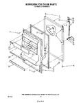 Diagram for 08 - Refrigerator Door , Not Included An