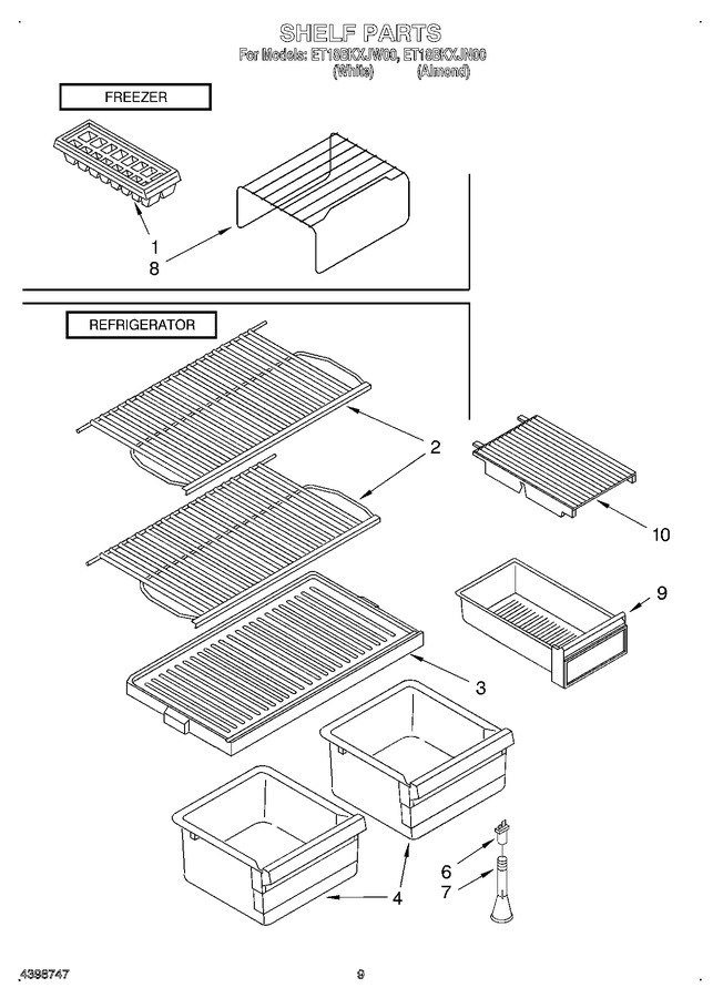 Diagram for ET18BKXJW00