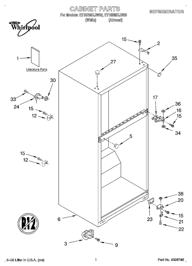 Diagram for ET18BMXJW00
