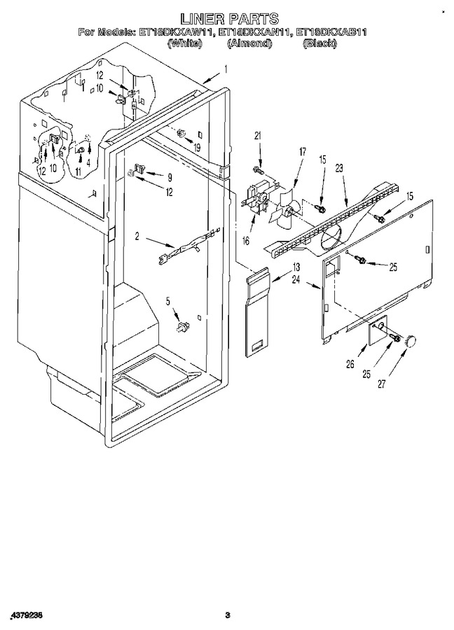 Diagram for ET18DKXAN11