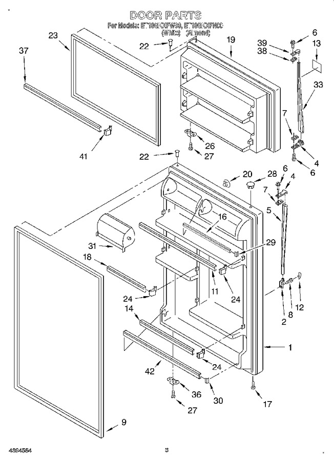 Diagram for ET18GKXFW00