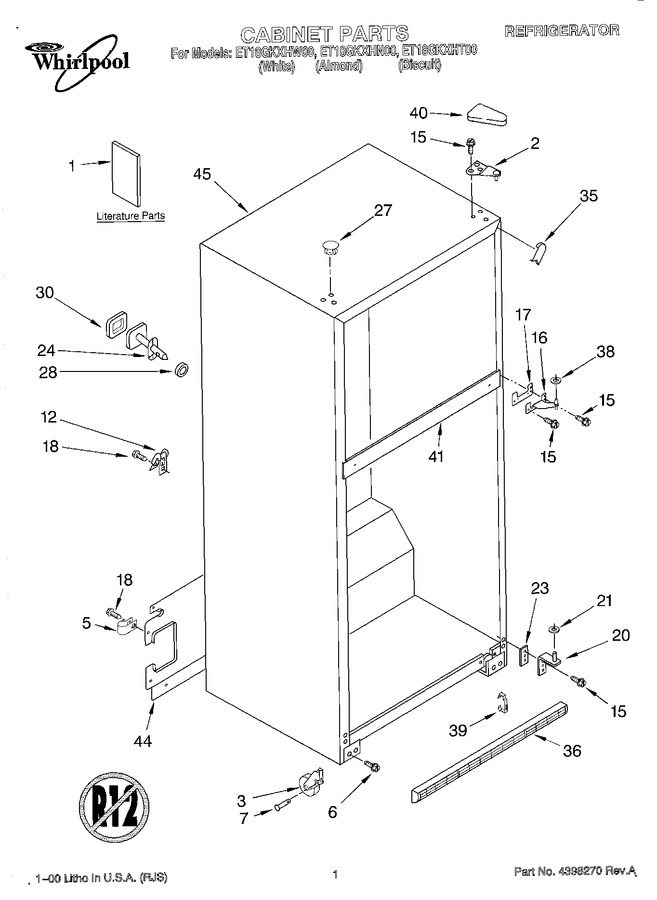 Diagram for ET18GKXHW00