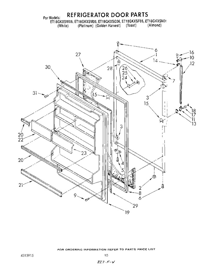 Diagram for ET18GKXSW06