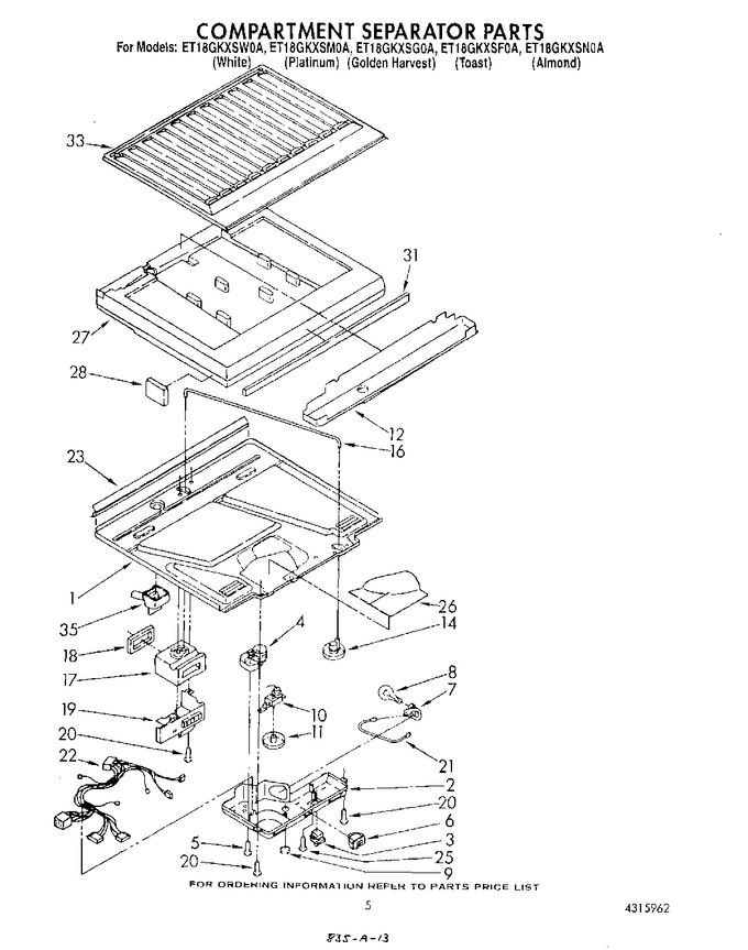 Diagram for ET18GKXSW0A