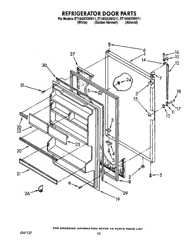 Diagram for ET18GKXWW11