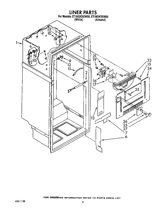 Diagram for ET18GKXXG00