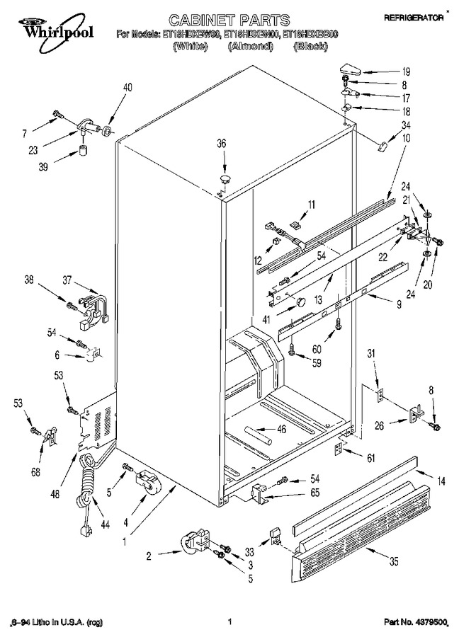 Diagram for ET18HDXBW00