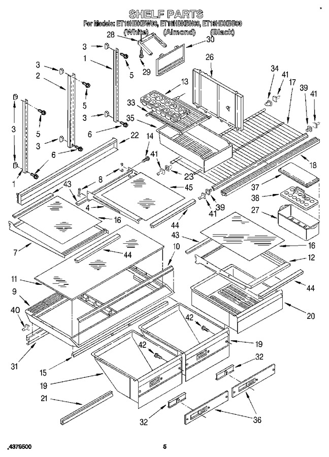 Diagram for ET18HDXBW00