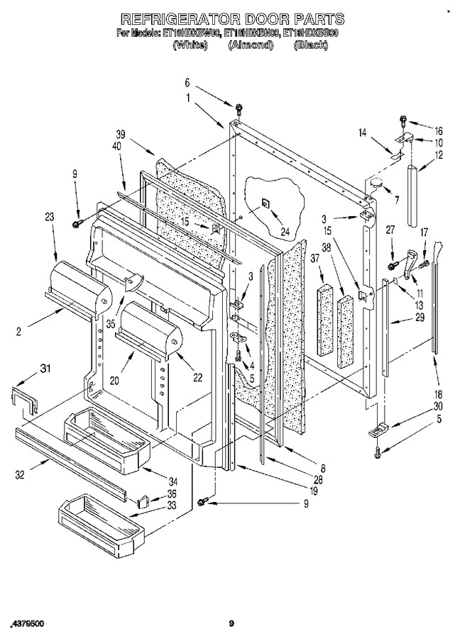 Diagram for ET18HDXBW00