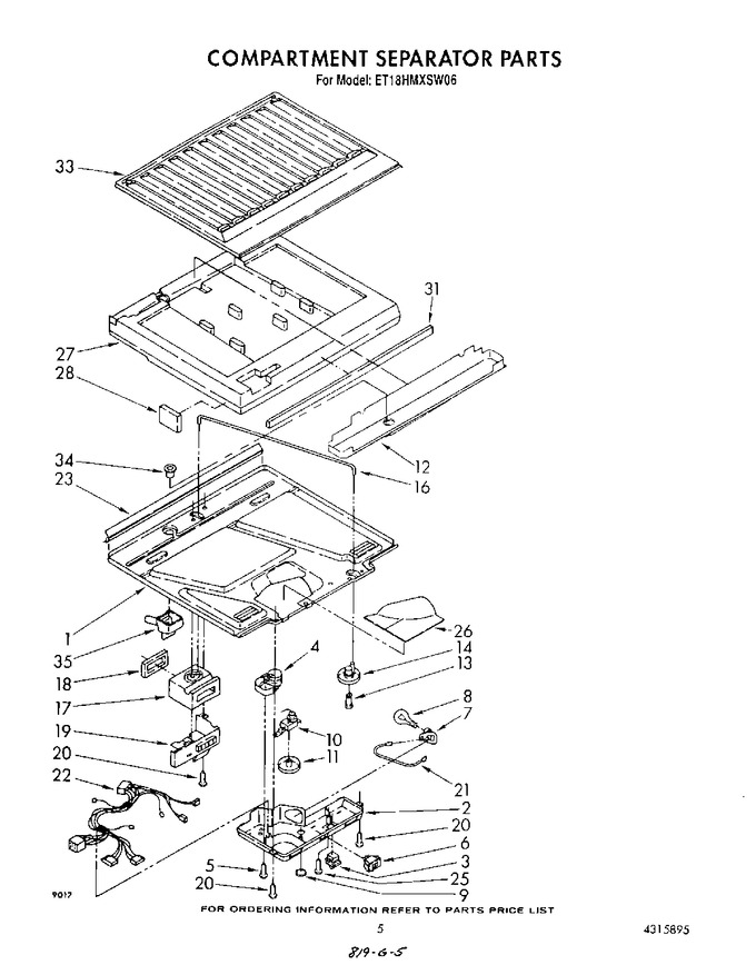 Diagram for ET18HMXSW06