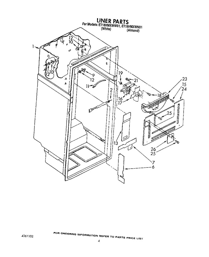 Diagram for ET18HMXWN01