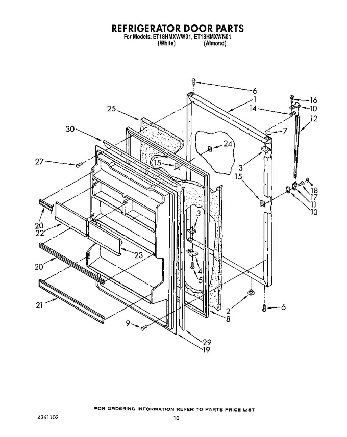 Diagram for ET18HMXWW01