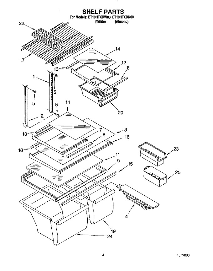 Diagram for ET18HTXDW00