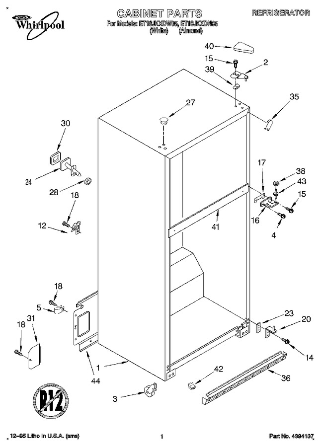 Diagram for ET18JKXDN05