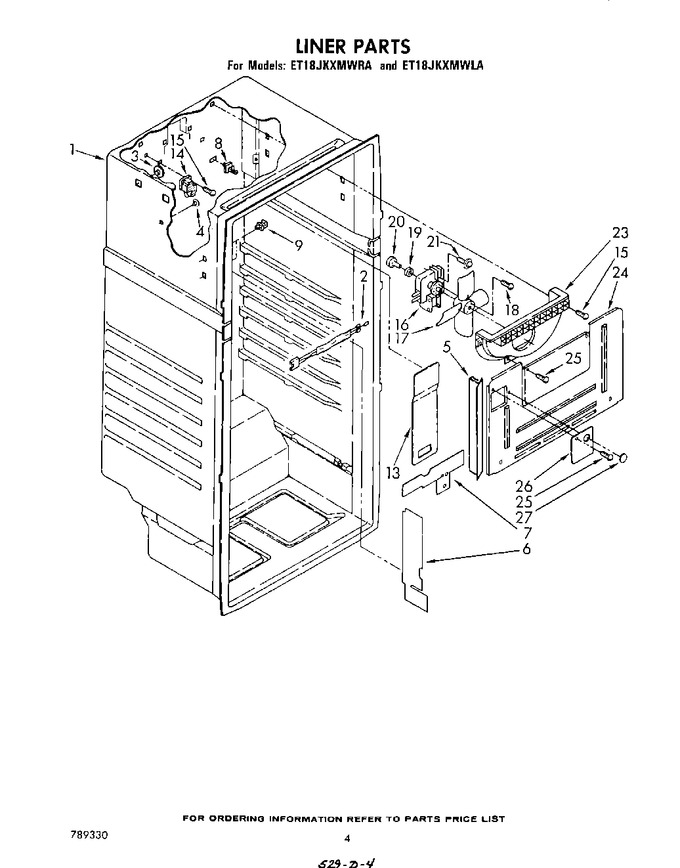 Diagram for ET18JKXMWRA