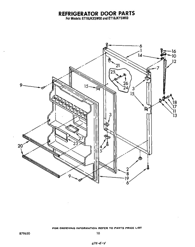 Diagram for ET18JKXSW00