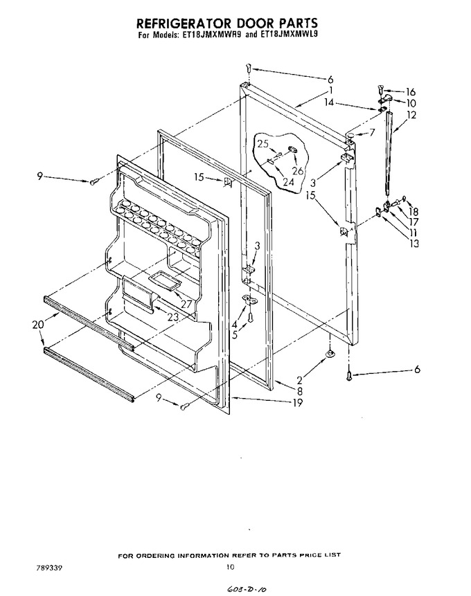 Diagram for ET18JMXMWR9