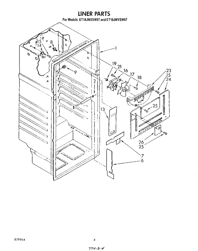 Diagram for ET18JMXSW07