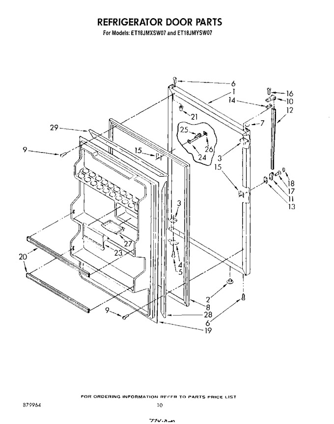 Diagram for ET18JMXSW07